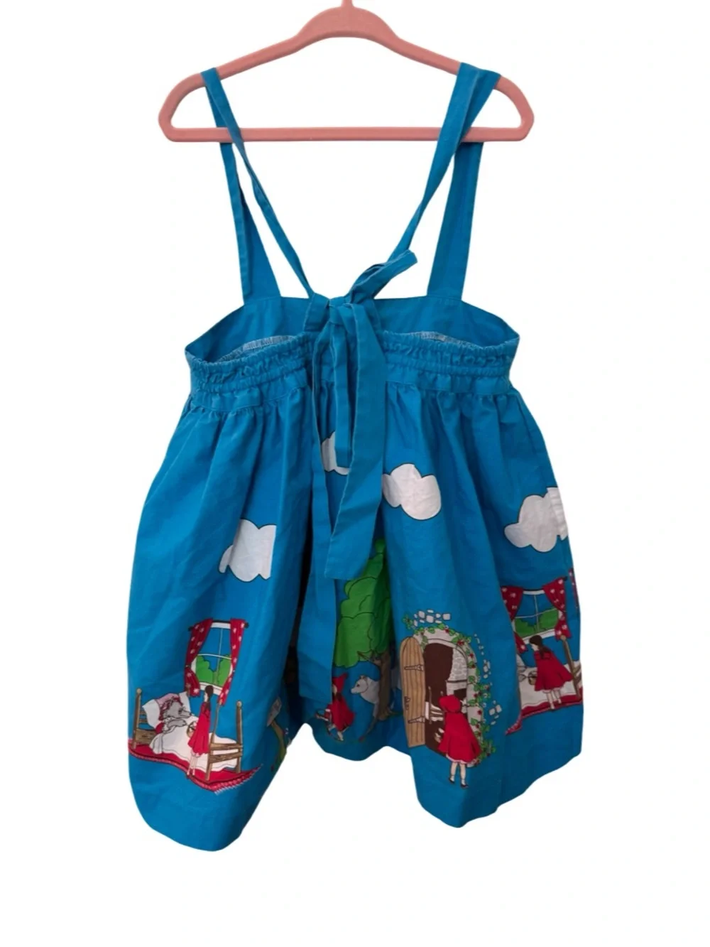 Eleanor Rose Little Red Sydney Suspender Skirt Girls Estimated Size 4/5